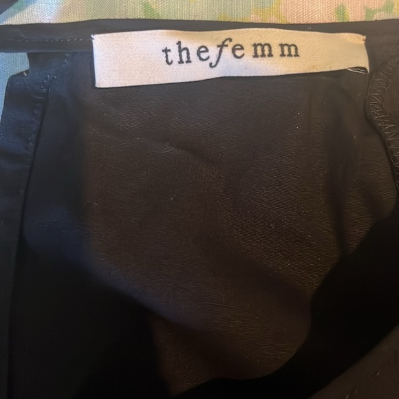 Revolve X The Femm | Balloon Sleeve Asymmetrical Ruffle Long Sleeve Top XS - Picture 7 of 10